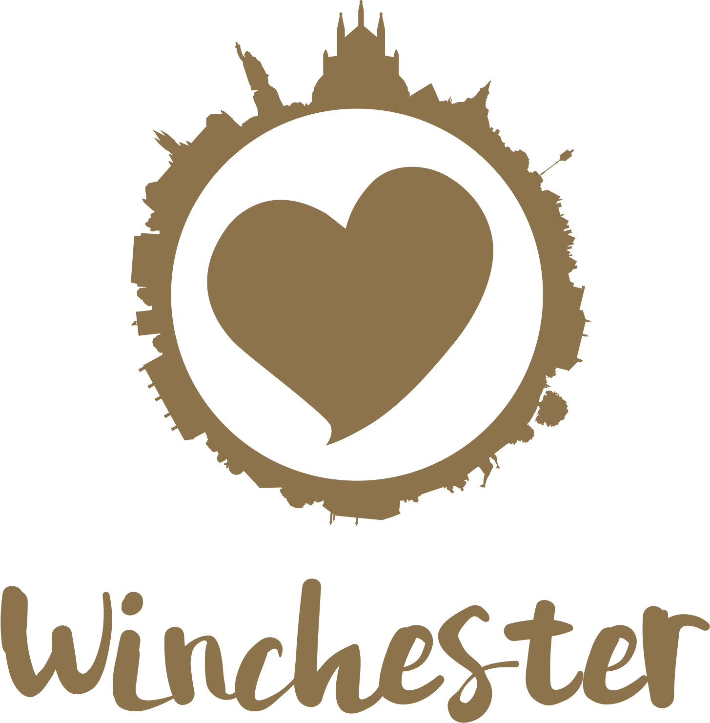 Winchester Heart Logo PNG Image