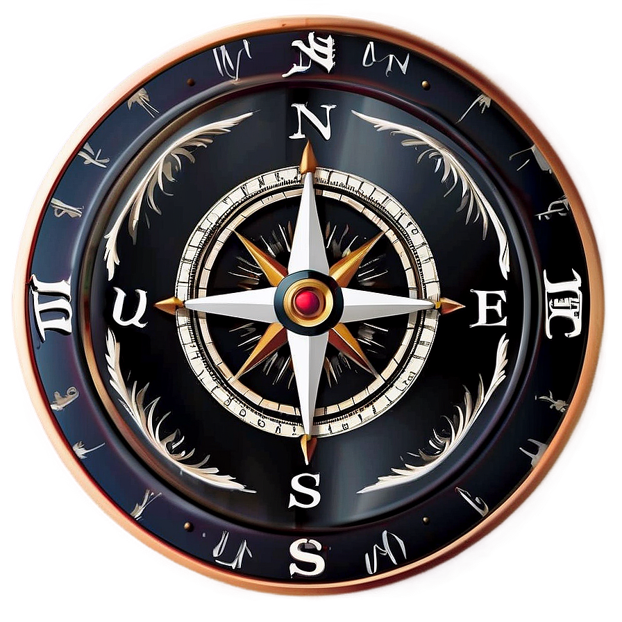 Wind Rose Compass Png 20 PNG Image