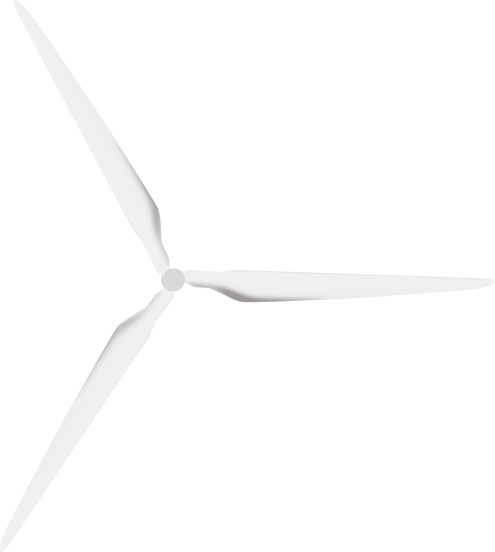 Wind Turbine Blades Aerial View PNG Image