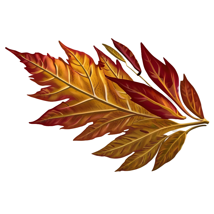 Windblown Fall Leaves Png Uww PNG Image