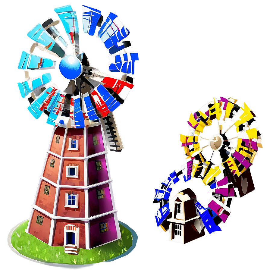 Windmill Tower Png 05242024 PNG Image