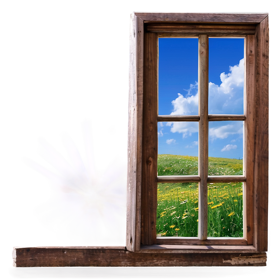 Window With Bright Sunlight Png 05042024 PNG Image