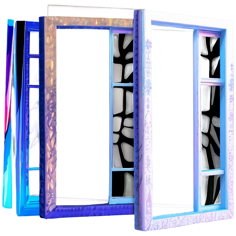 Windows In Abstract Art Png 27 PNG Image