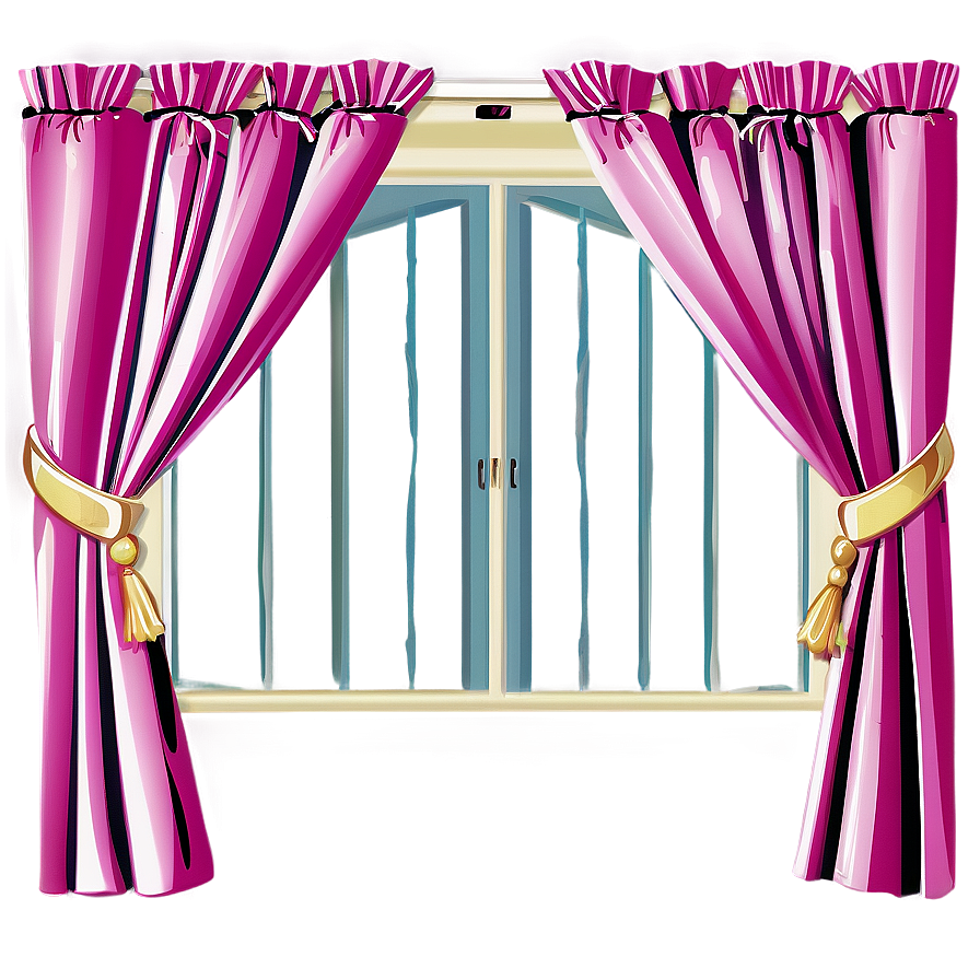 Windows With Curtains Png 52 PNG Image