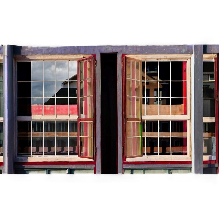 Windows With Reflection Png 06112024 PNG Image