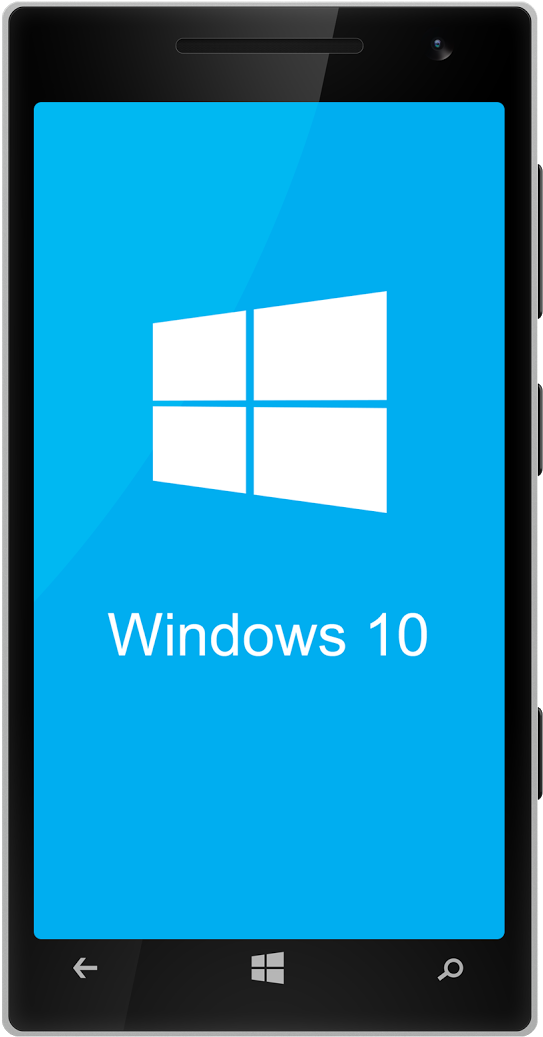 Windows10 Smartphone Clipart PNG Image