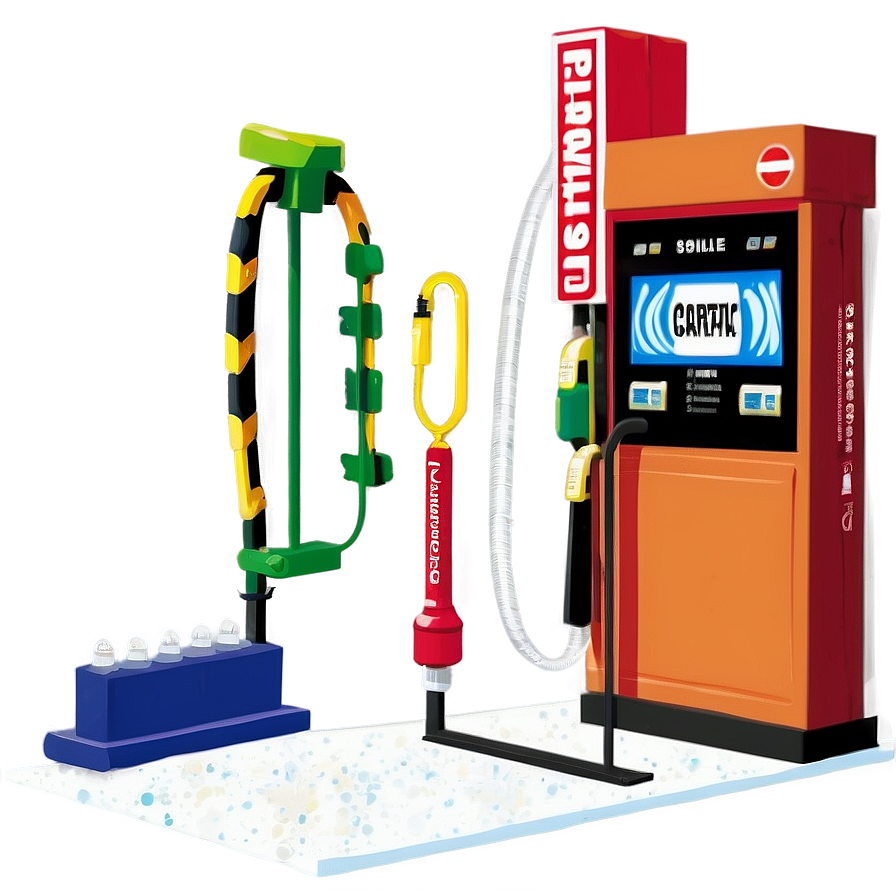 Windshield Washer At Gasoline Station Png 63 PNG Image