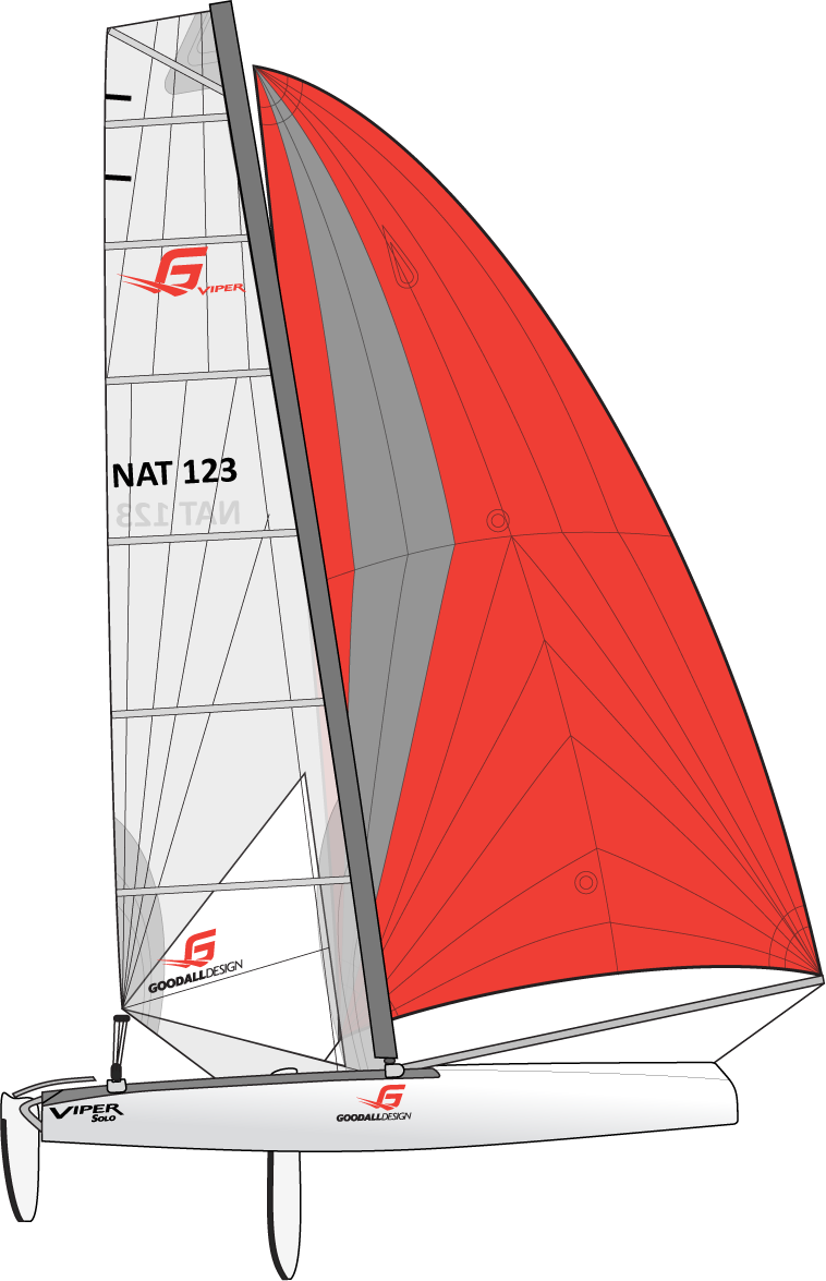 Windsurfing Sailboat Illustration PNG Image