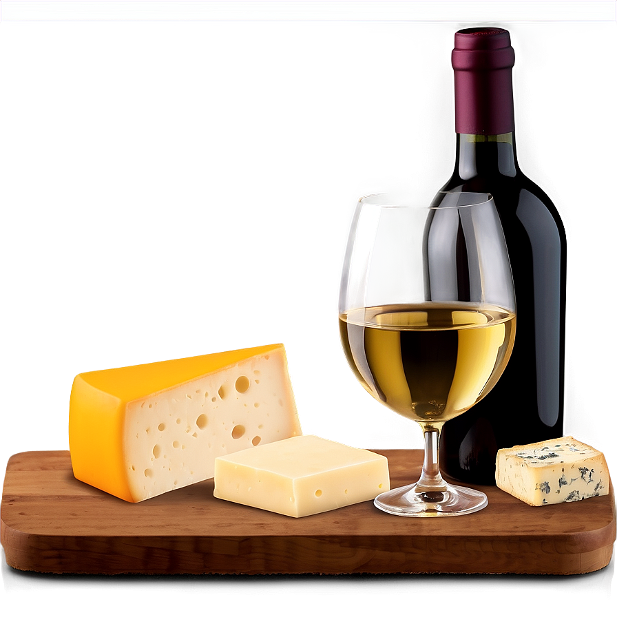 Wine And Cheese Pairing Png Wnm89 PNG Image