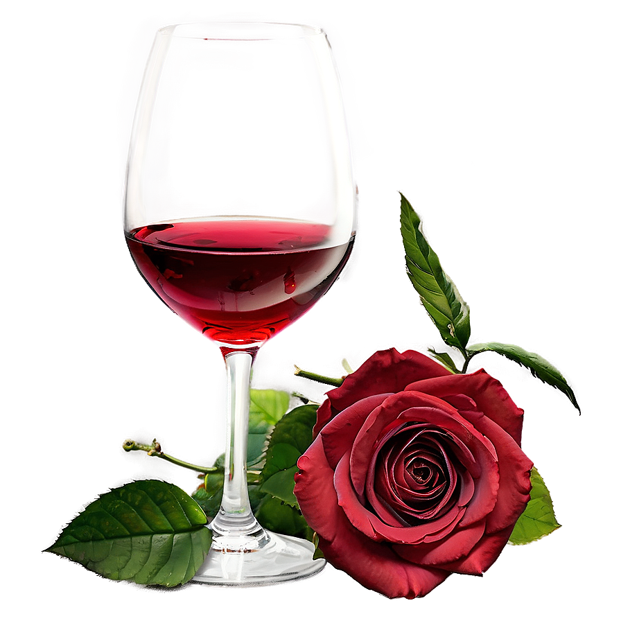 Wine And Roses Romance Png 34 PNG Image