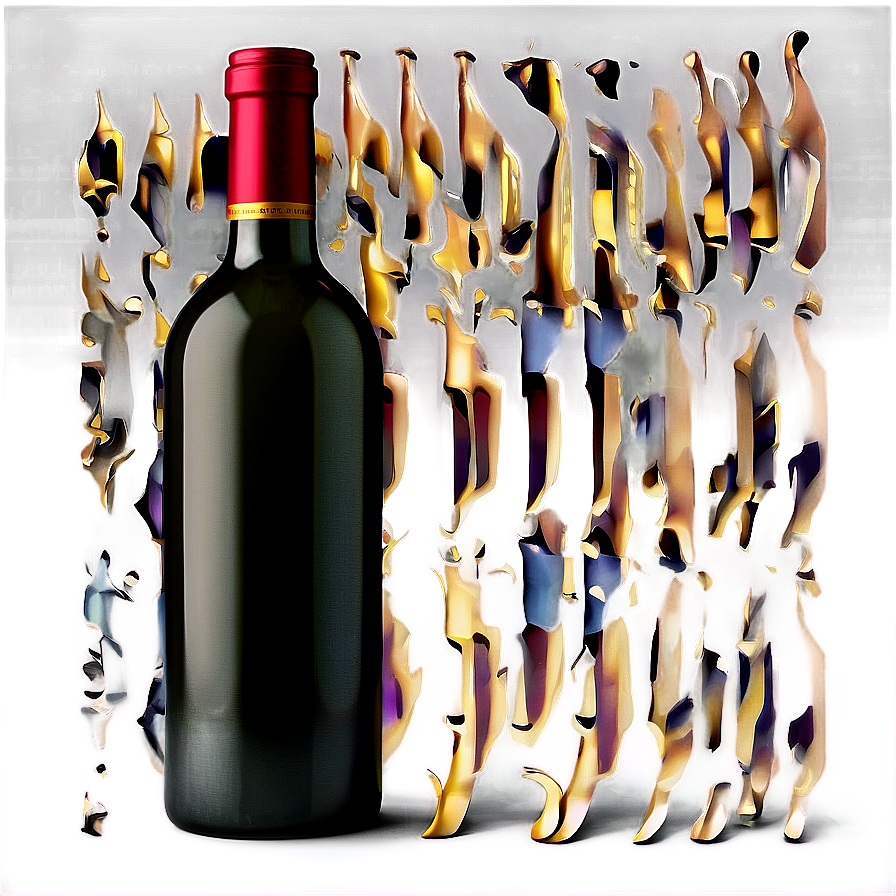 Wine Bottle Mockup Png Qwt PNG Image