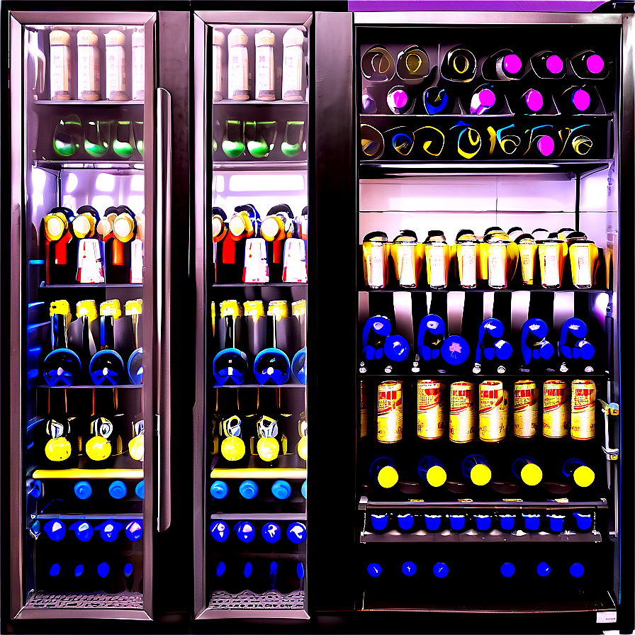 Wine Cooler Fridge Png Hid84 PNG Image