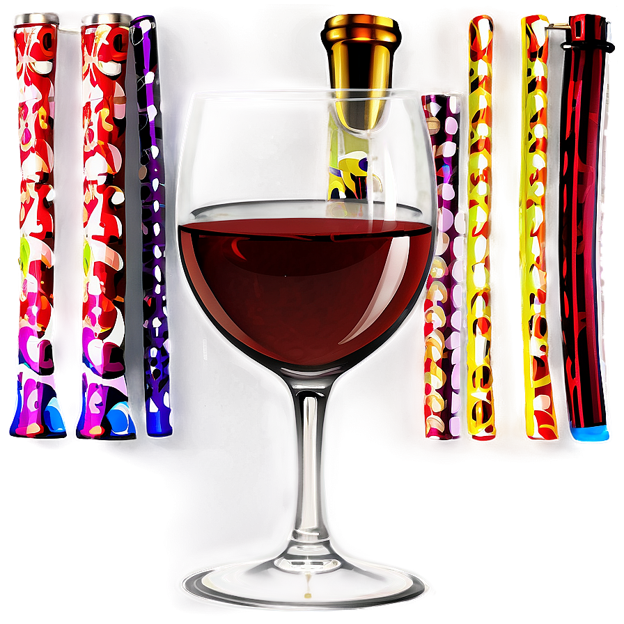 Wine Glass And Bottle Png Ukf65 PNG Image