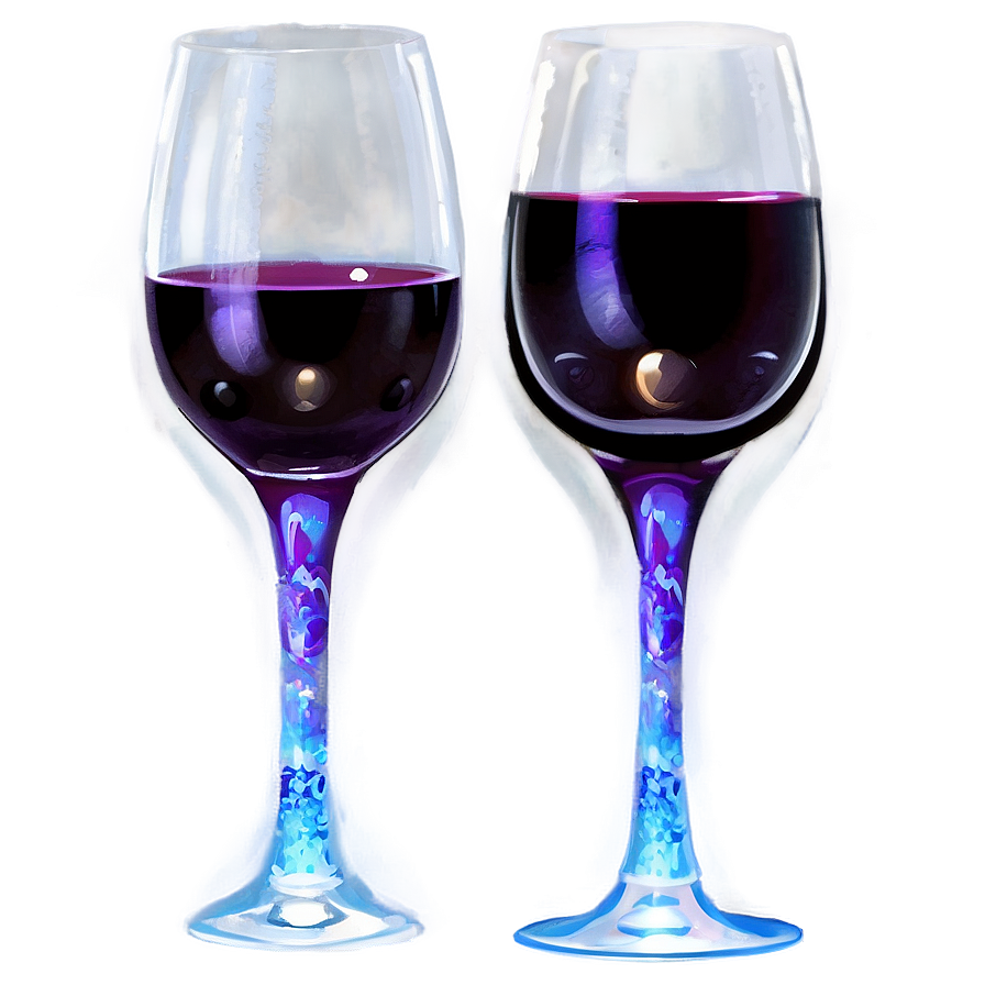 Wine Glass In Moonlight Png Idl67 PNG Image