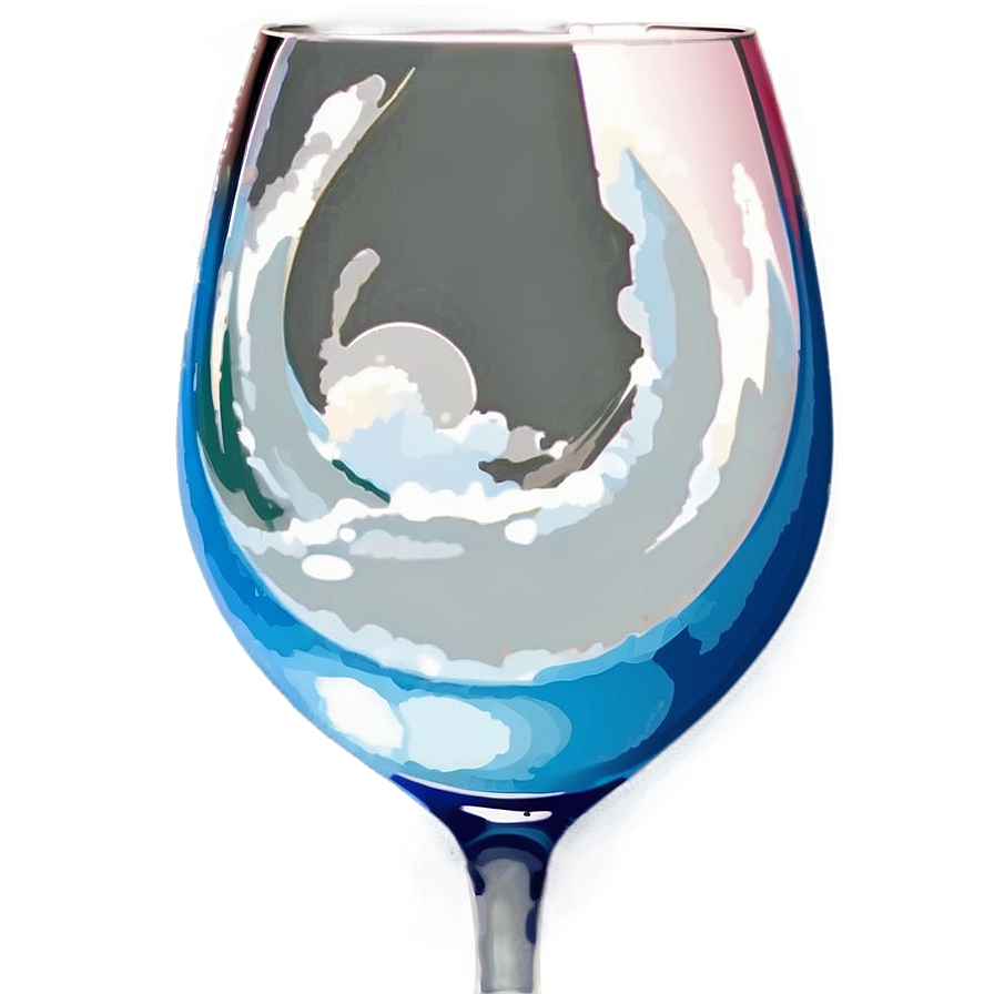 Wine Glass In Snow Png Rsr PNG Image