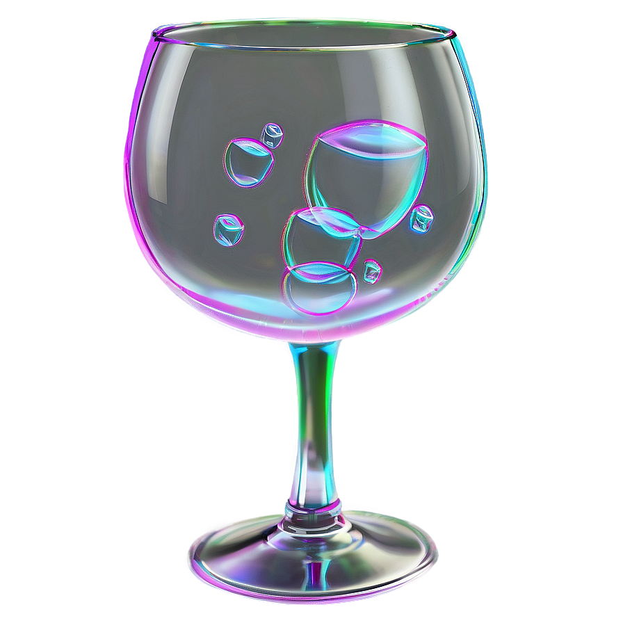 Wine Glass With Bubbles Png Blf PNG Image