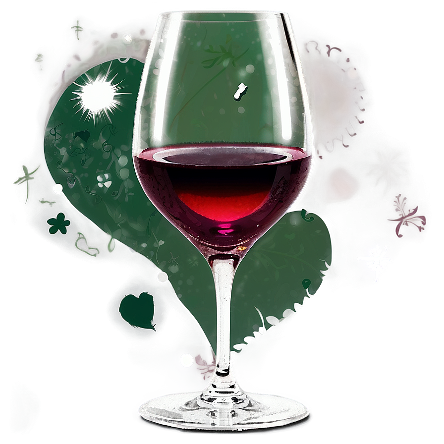 Wine Glass With Heart Png Nnk63 PNG Image