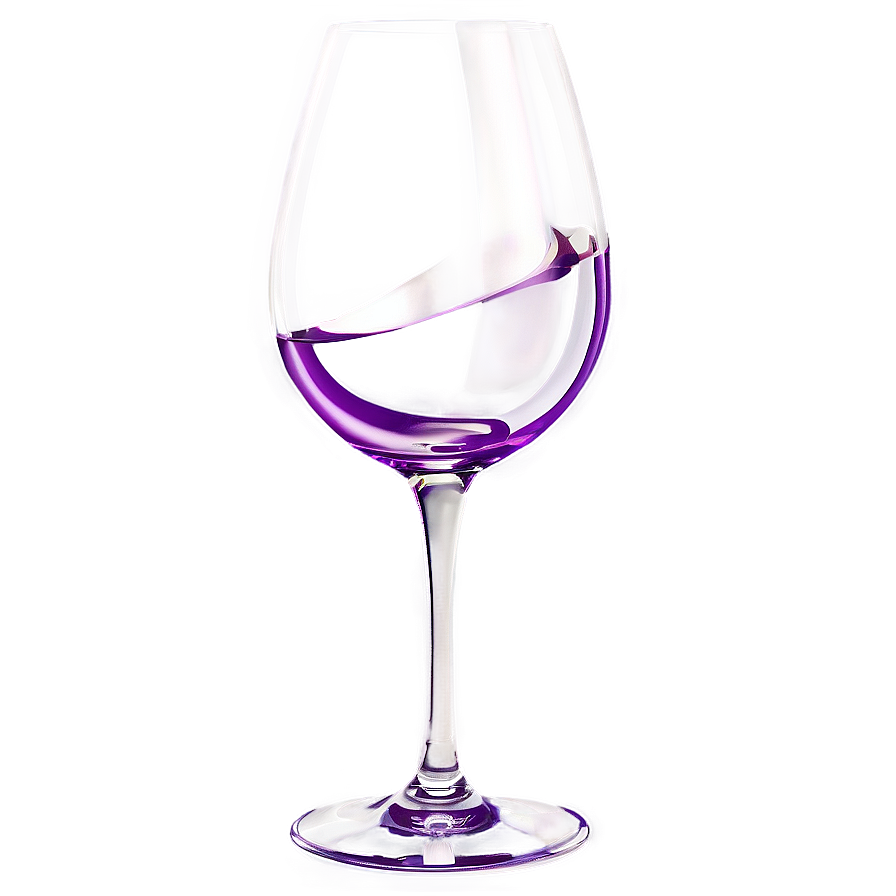 Wine Glass With Label Png 05252024 PNG Image