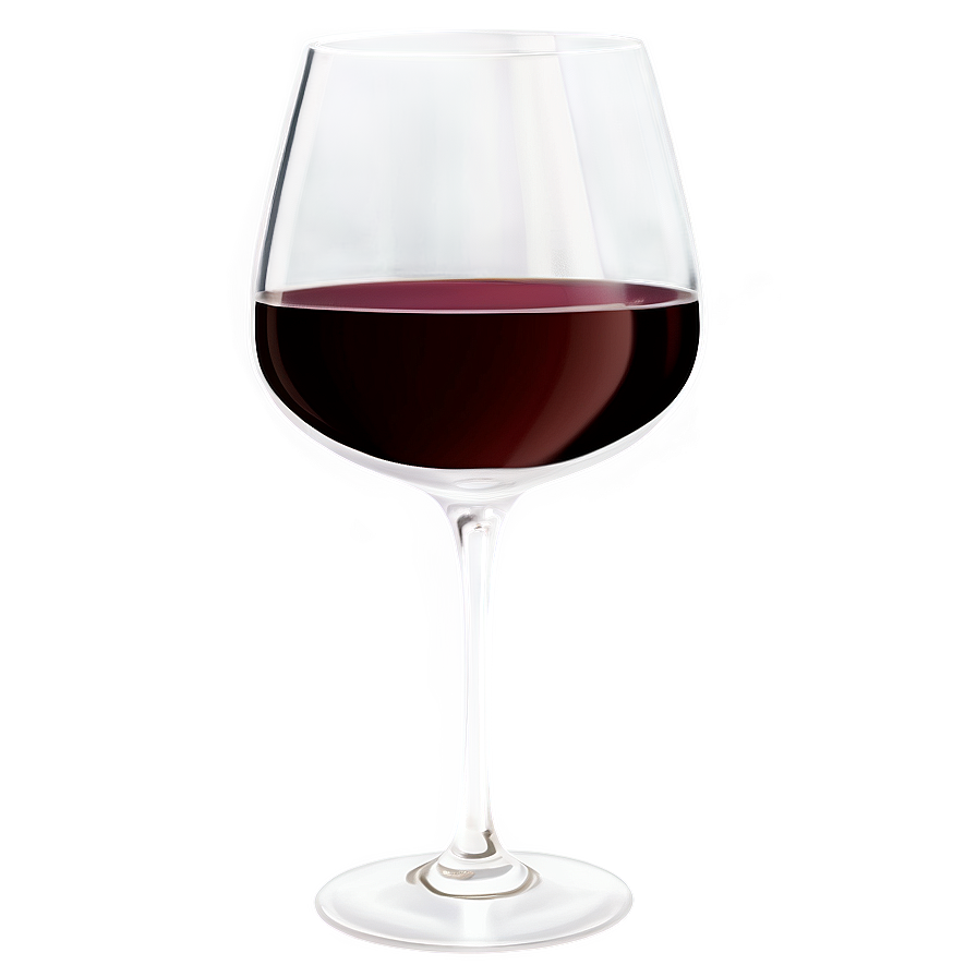 Wine Glass With Label Png Iwp PNG Image