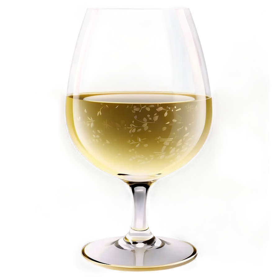 Wine Glass With Label Png Uku PNG Image