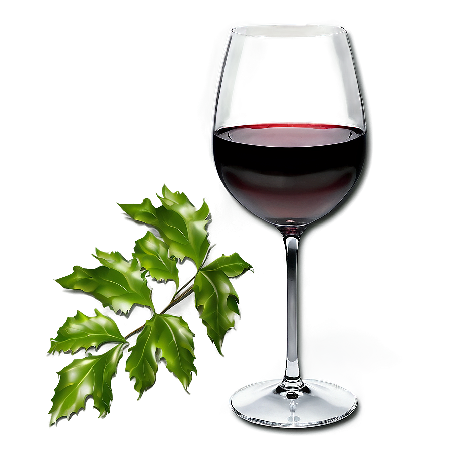 Wine Glass With Vine Png 05252024 PNG Image