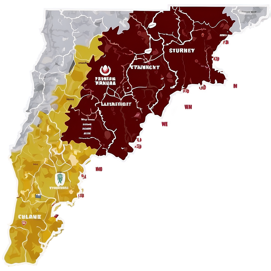 Wine Region Map Png Fel PNG Image