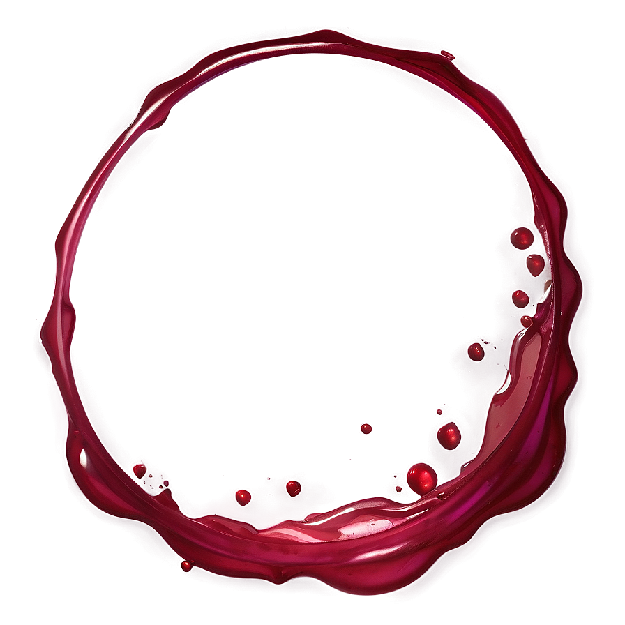 Wine Stain Decoration Png Rse PNG Image