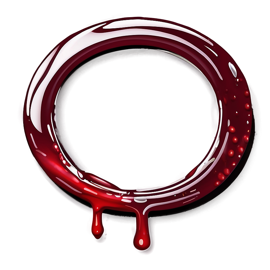 Wine Stain Ring Png 06282024 PNG Image