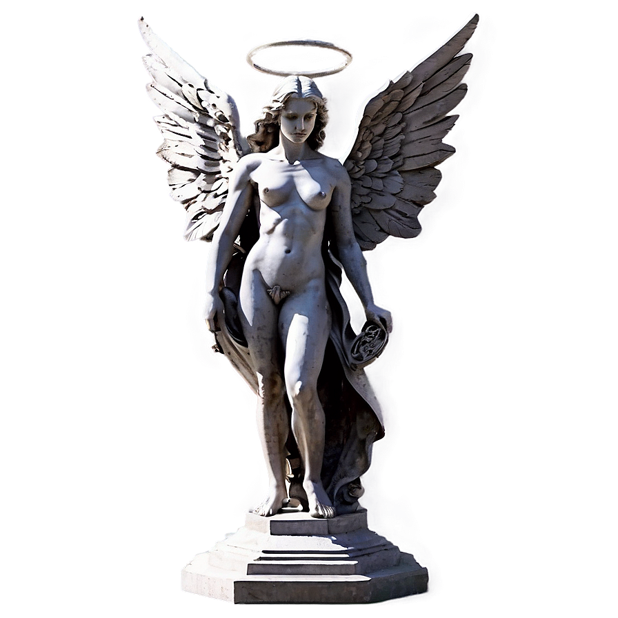 Winged Angel Monument Png Fre PNG Image