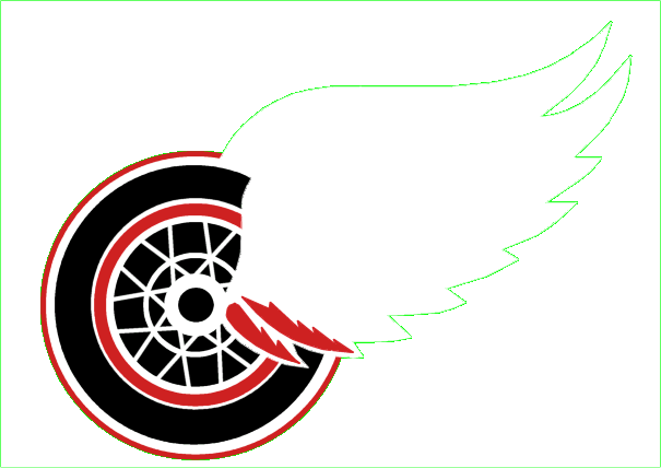 Winged Wheel Logo PNG Image