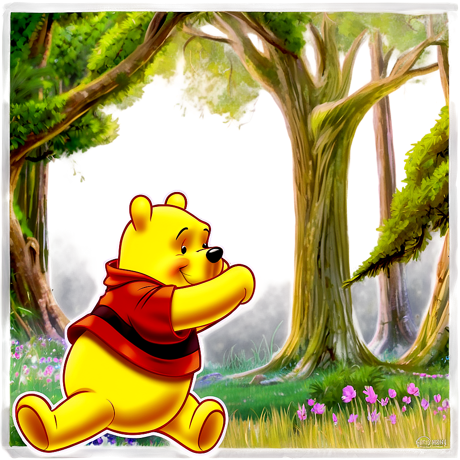 Winnie The Pooh Characters Png Qln PNG Image