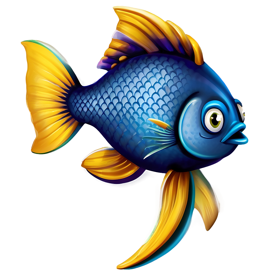 Winsome Fish Mascot Png 41 PNG Image