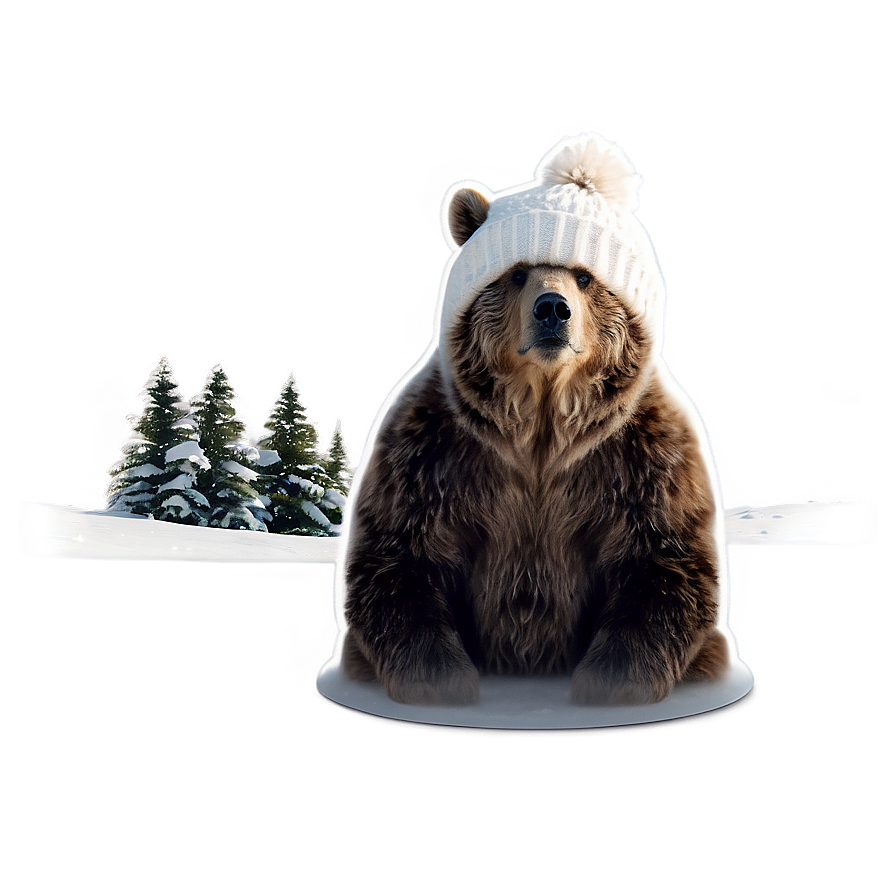 Winter Bear Png 05032024 PNG Image