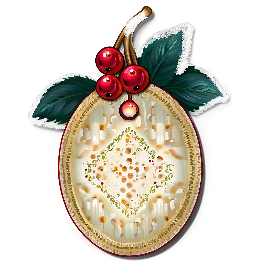 Winter Berry Tag Png 27 PNG Image