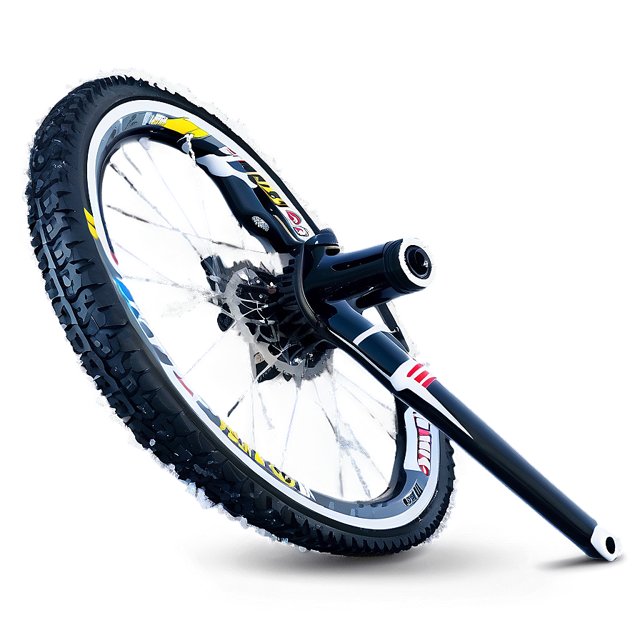 Winter Bike Wheel Png 06282024 PNG Image