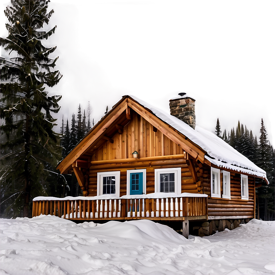 Winter Cabin Airbnb Png 14 PNG Image