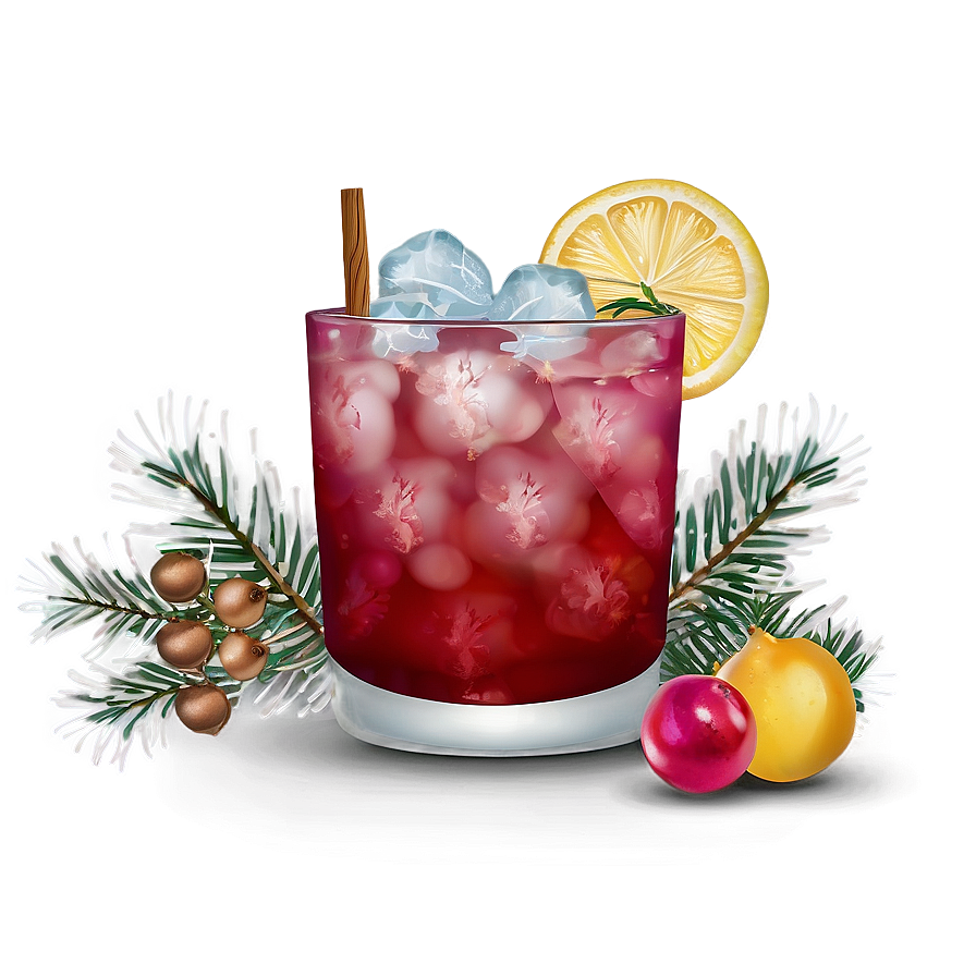 Winter Cocktails Png 06132024 PNG Image