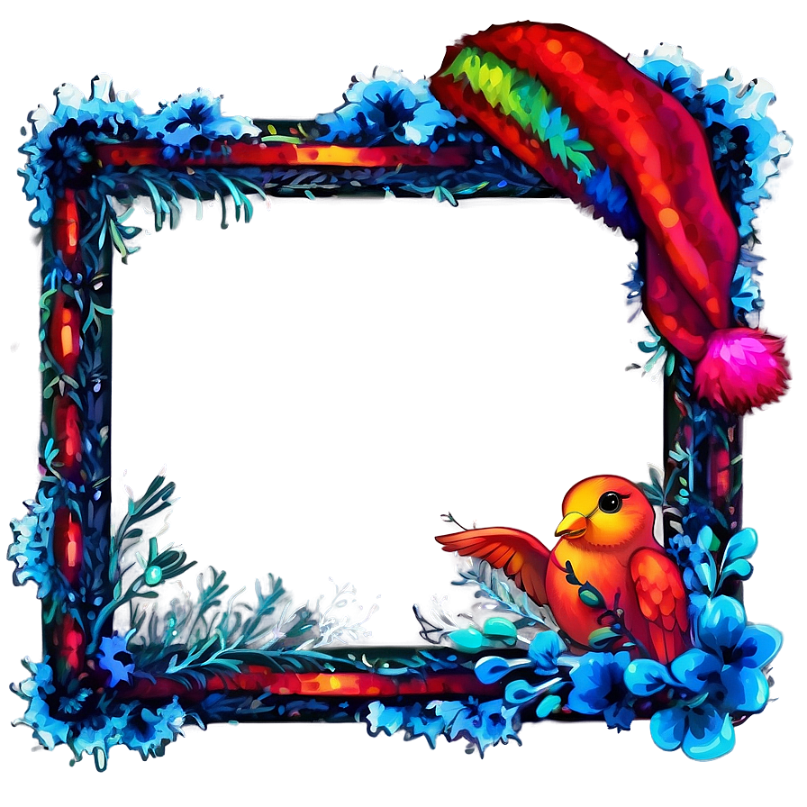 Winter Cute Frame Png 06262024 PNG Image