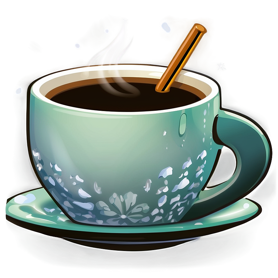 Winter Morning Coffee Png 12 PNG Image