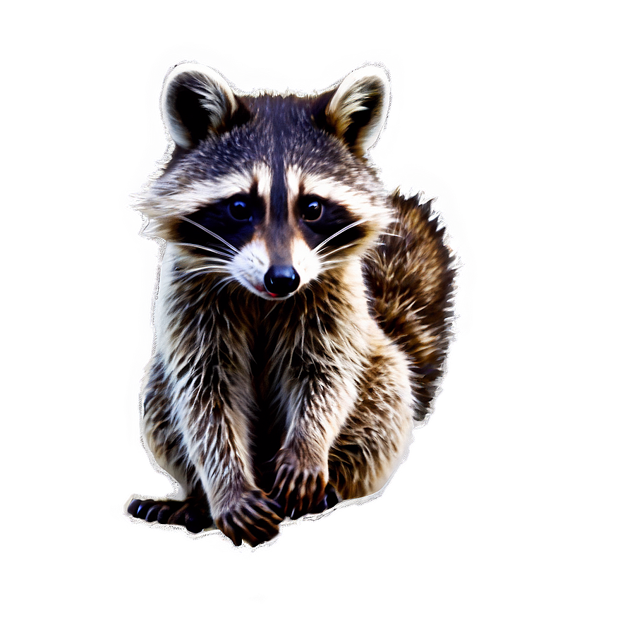 Winter Raccoon Png Mdg33 PNG Image