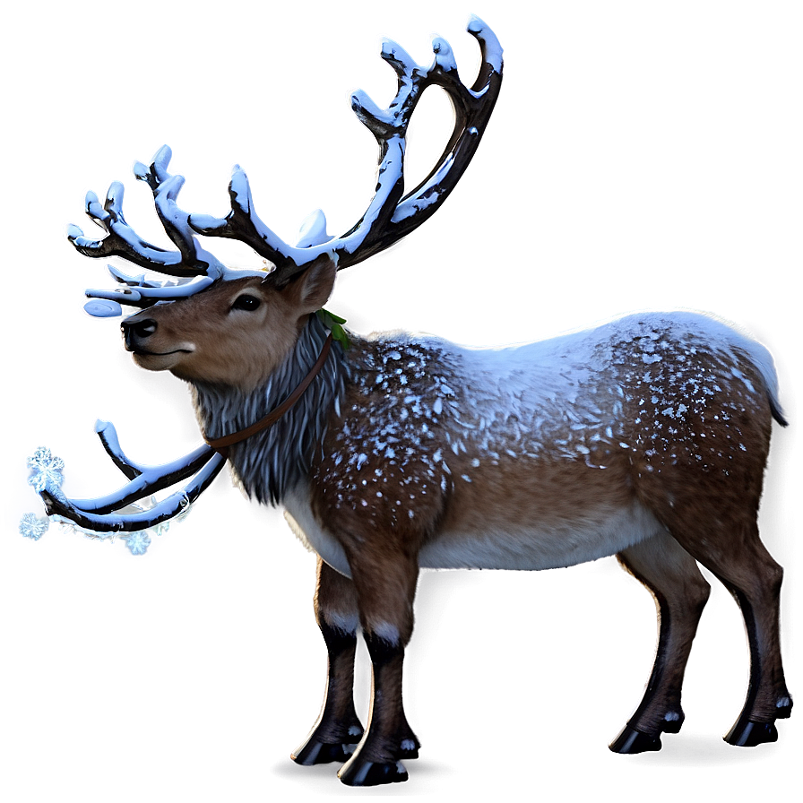 Winter Reindeer Png Vmd69 PNG Image