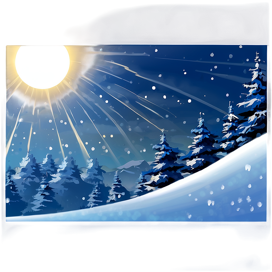 Winter Sky Png 45 PNG Image