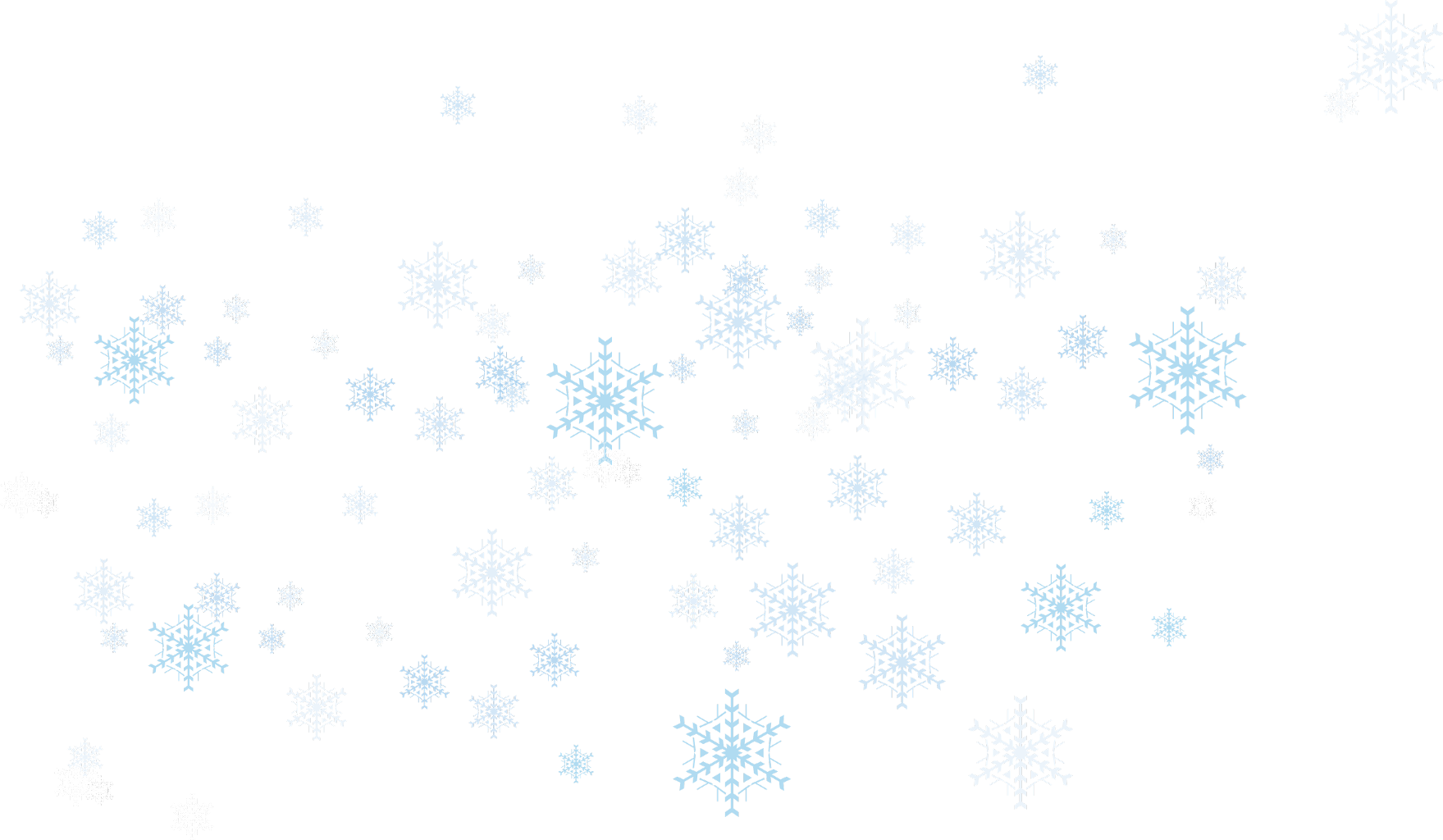 Winter Snowflake Pattern Background PNG Image