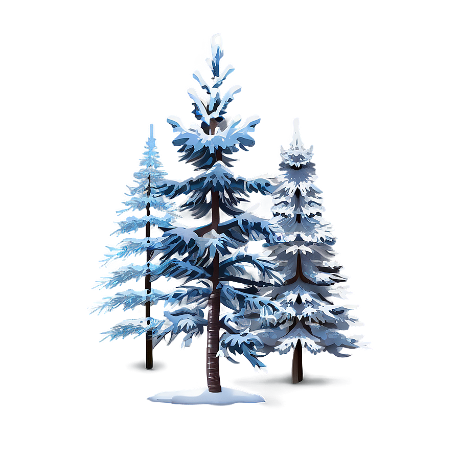 Winter Wonderland Trees Png 57 PNG Image