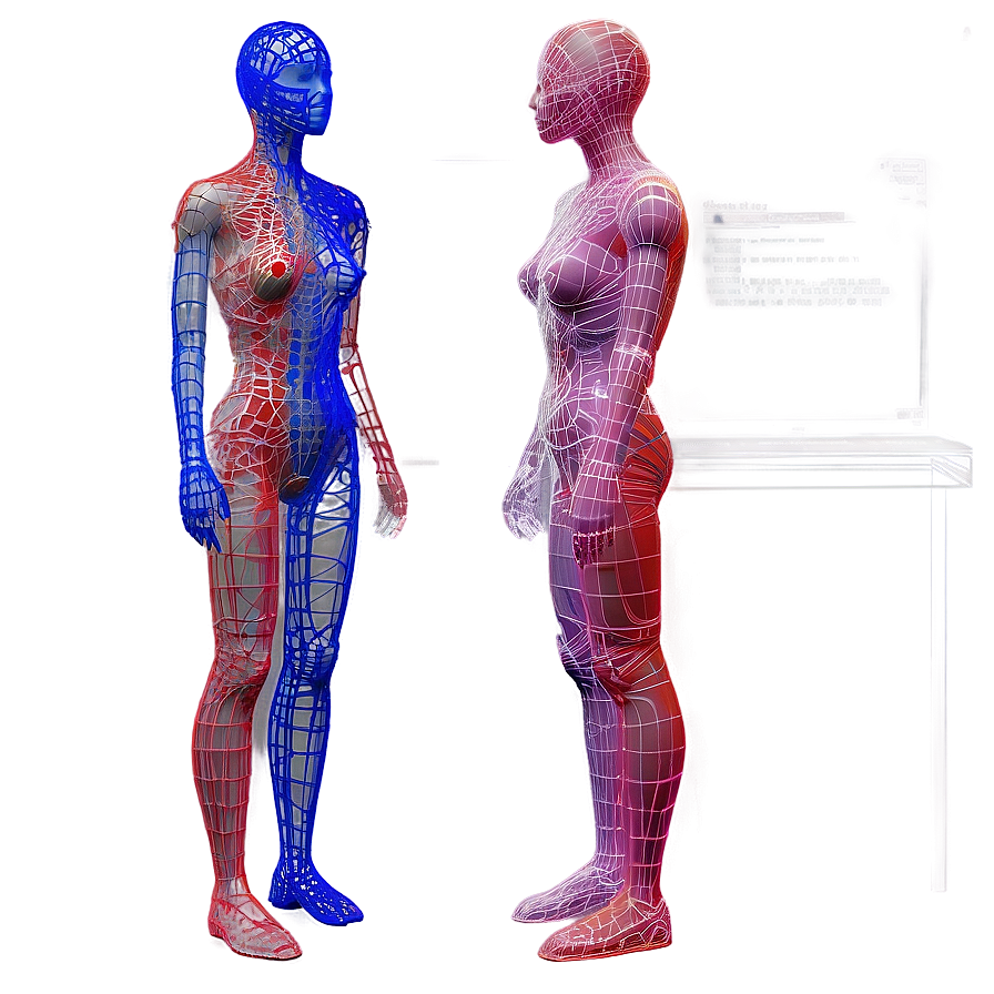 Wireframe Mannequin Png 52 PNG Image