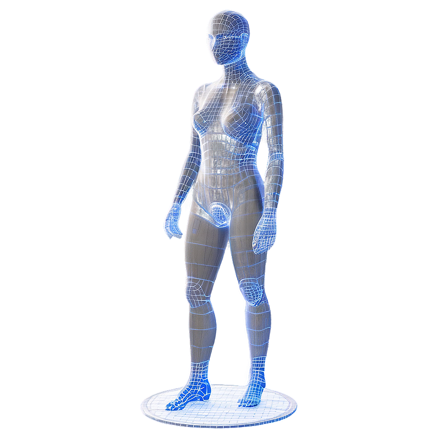 Wireframe Mannequin Png 58 PNG Image