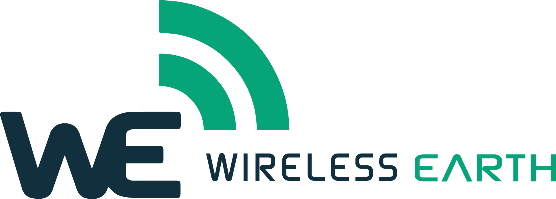 Wireless Earth Logo Design PNG Image