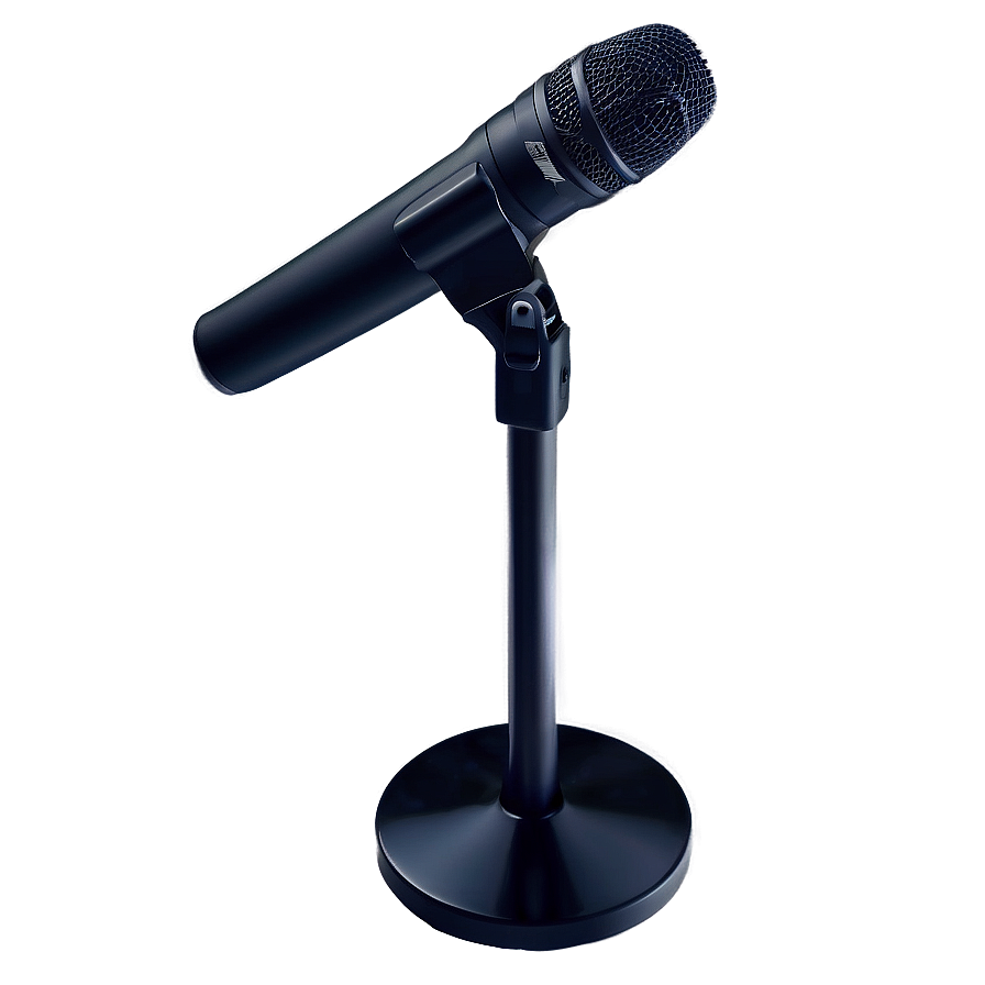 Wireless Microphone On Stand Png Wxh PNG Image