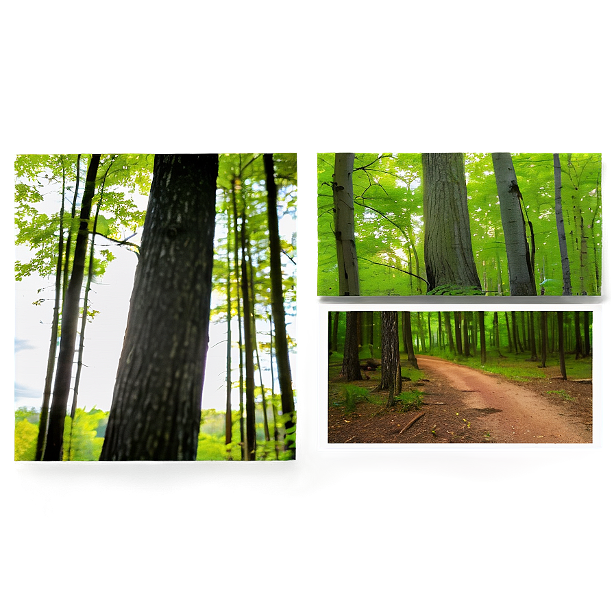 Wisconsin Forest Trail Png Xsr PNG Image