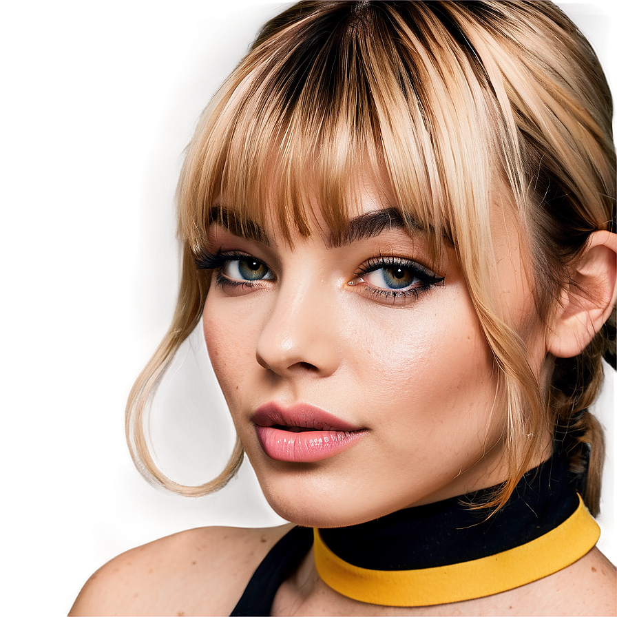 Wispy Bangs Lookbook Png 31 PNG Image